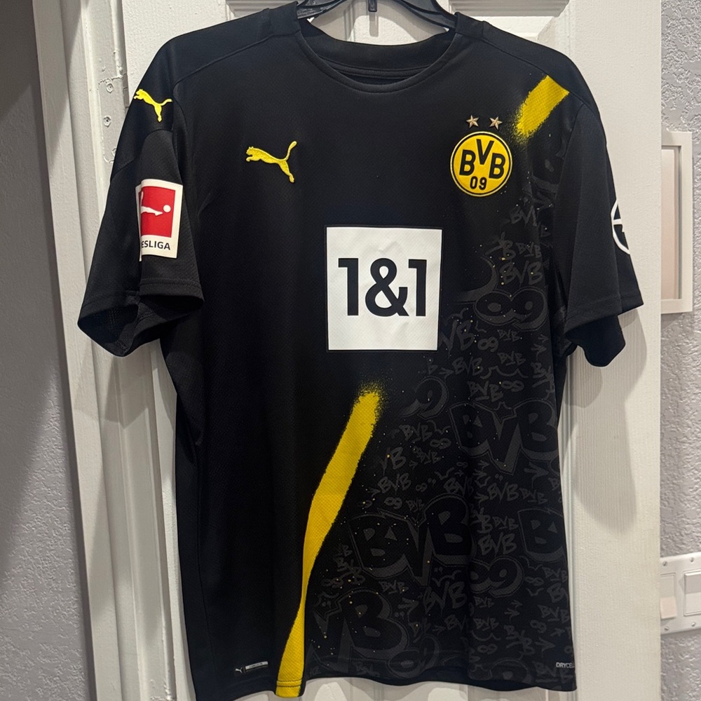 Puma BVB 09 Black and Yellow Soccer Jersey